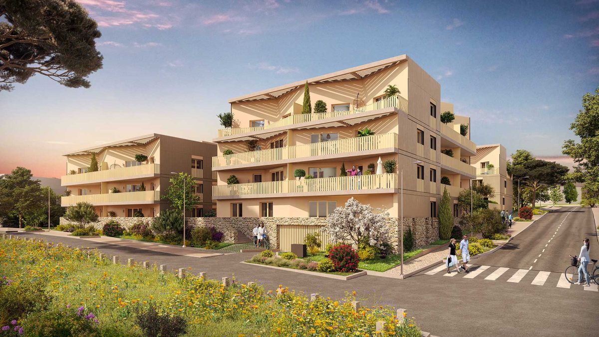 Les Allées de la plage - programme immobilier neuf Brest (29) - Jeanbrun, PTZ, Prix standard, Accession maîtrisée, LMNP, Patrimonial