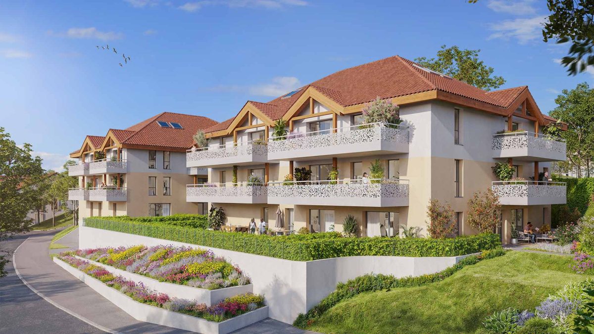 Serenity - programme immobilier neuf Poisy (74) - LLI, Jeanbrun, LMNP, Patrimonial, PTZ, Prix standard