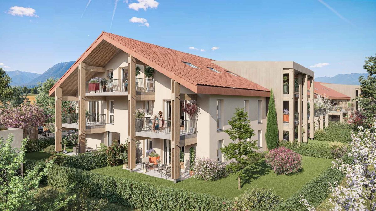 Duo Nature - programme immobilier neuf Chapareillan (38) - LLI, Jeanbrun, LMNP, Patrimonial, Prix standard, PTZ