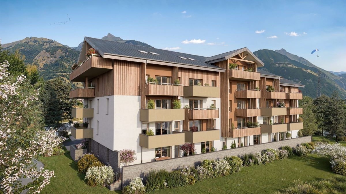 Pure Lodge - programme immobilier neuf Bourg-Saint-Maurice (73) - LLI, Jeanbrun, Patrimonial, Prix standard, LMNP, PTZ