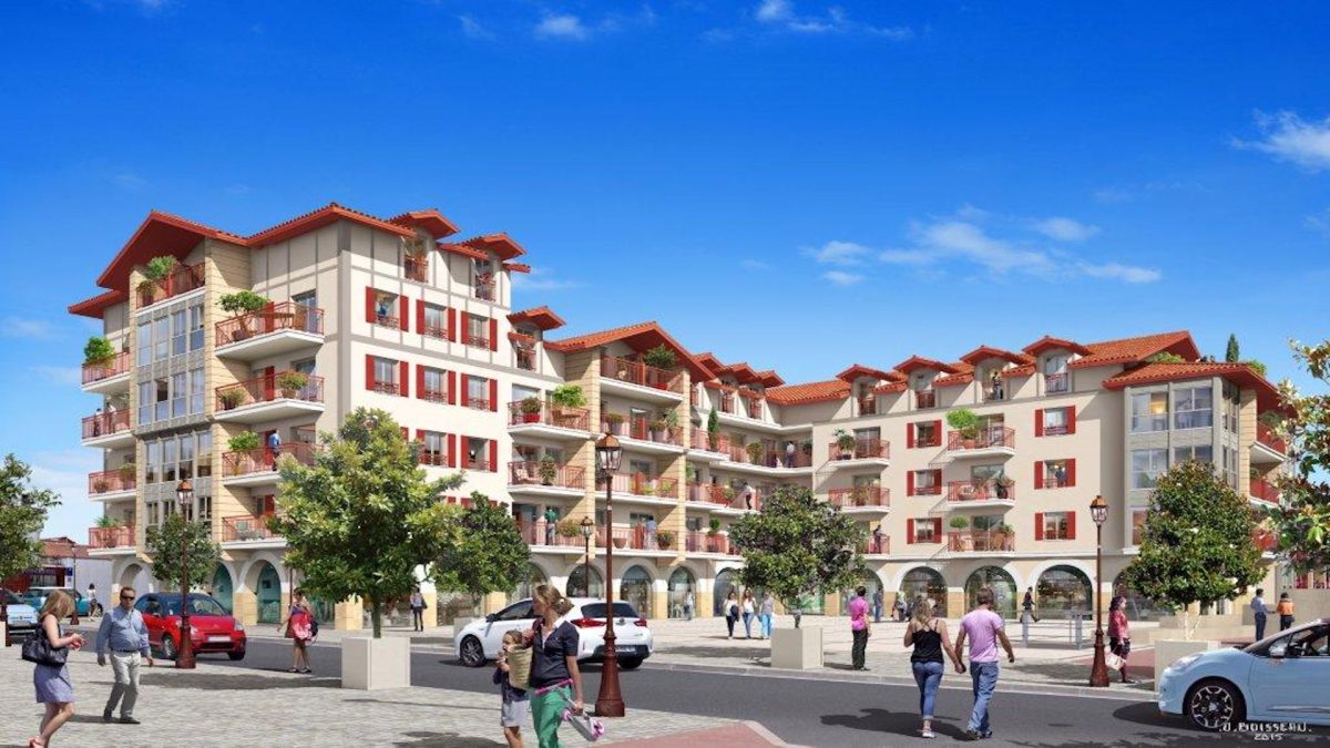 Hegoaldea - programme immobilier neuf Hendaye (64) - LLI, Jeanbrun, Prix standard