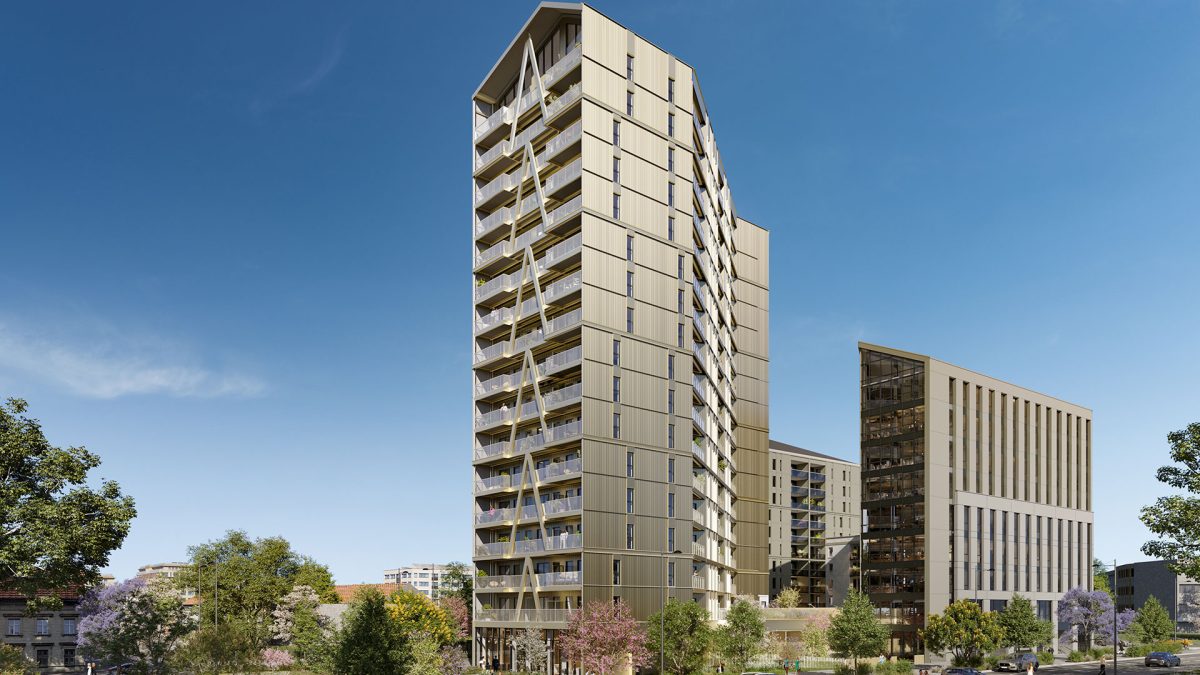 Silva - programme immobilier neuf Bordeaux (33) - LLI, Jeanbrun, LMNP, Patrimonial, PTZ, Prix standard, TVA réduite (5,5 %)