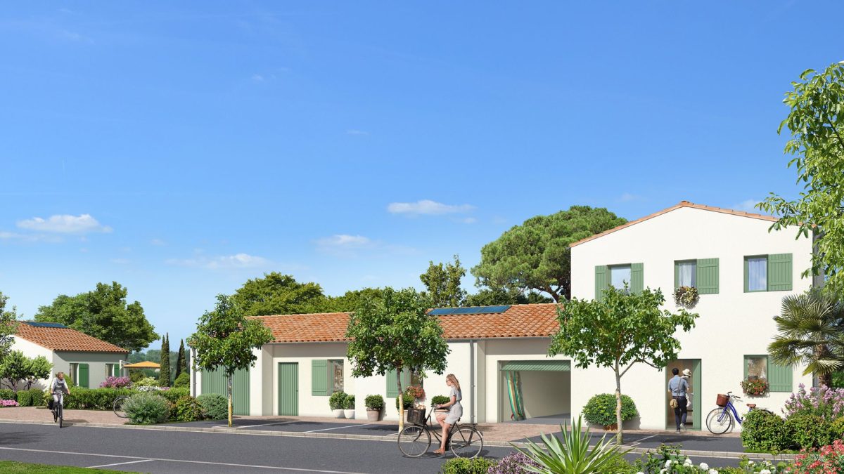 Côté mer - programme immobilier neuf Saint-Georges-d'Oléron (17) - LLI, PTZ, Prix standard, Patrimonial, LMNP