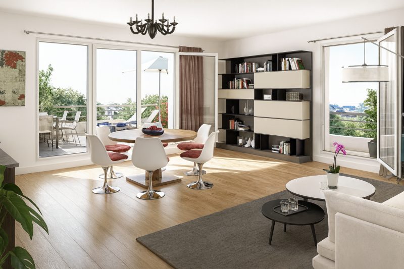 Jardins Bellevue T1- Colombes - vue 3