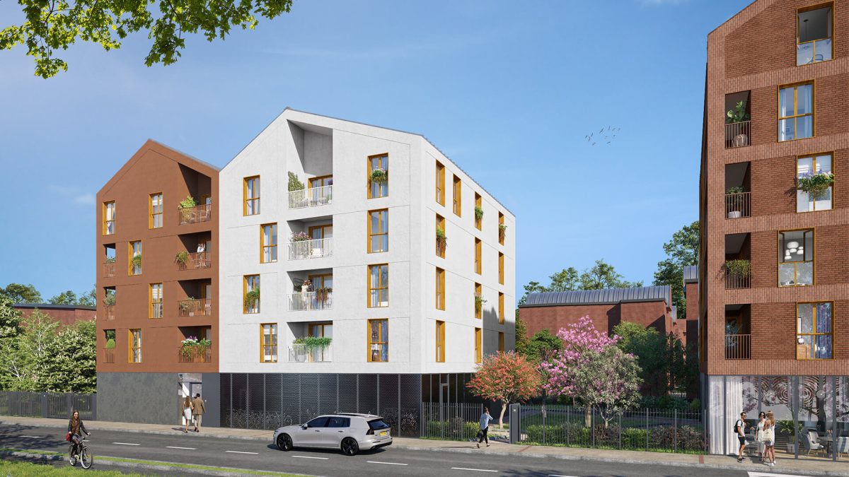 Belle Rive - programme immobilier neuf Dunkerque (59) - LLI, Jeanbrun, LMNP, Patrimonial, PTZ, Prix standard