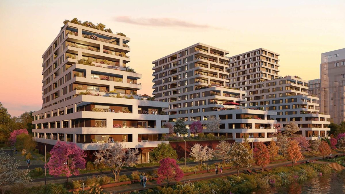 Art de Rives - programme immobilier neuf Huningue (68) - LLI, Jeanbrun, LMNP, Patrimonial, Prix standard, PTZ