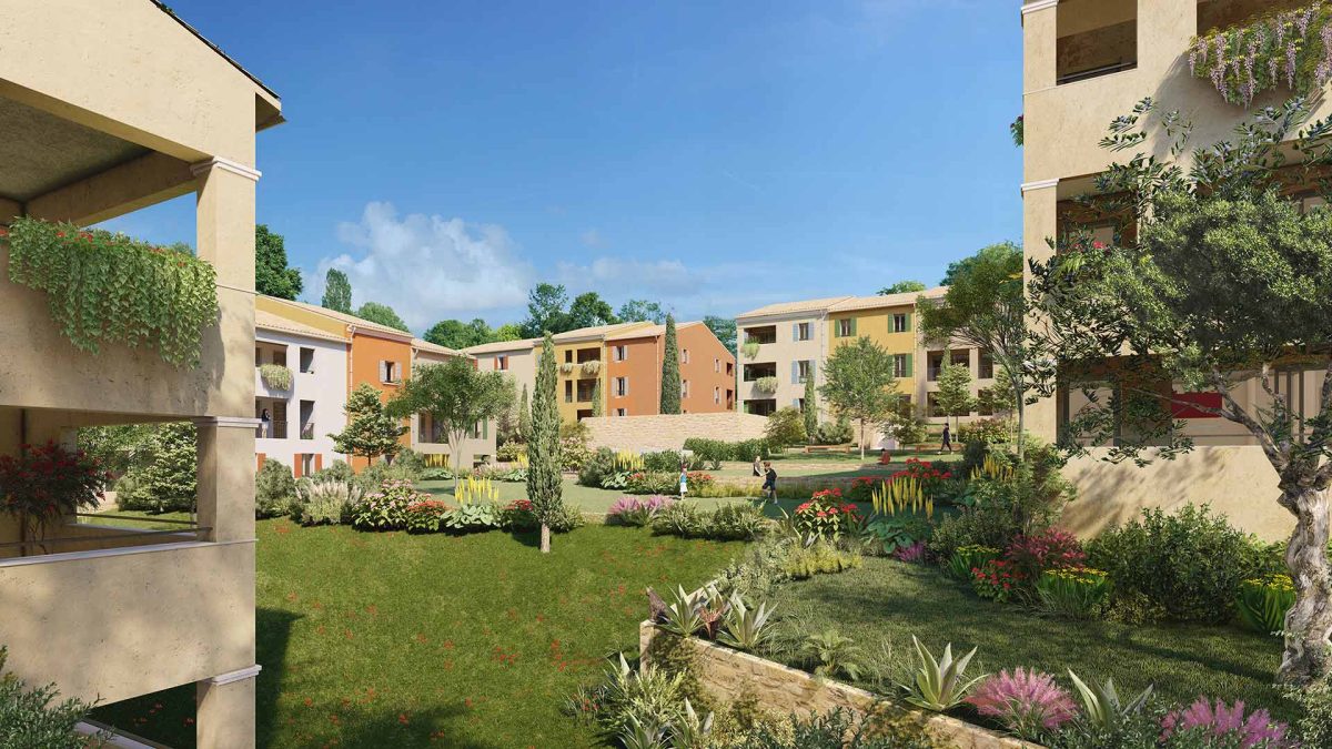 Harmonie - programme immobilier neuf Aix-en-Provence (13) - Jeanbrun, PTZ, Prix standard, LMNP, Patrimonial