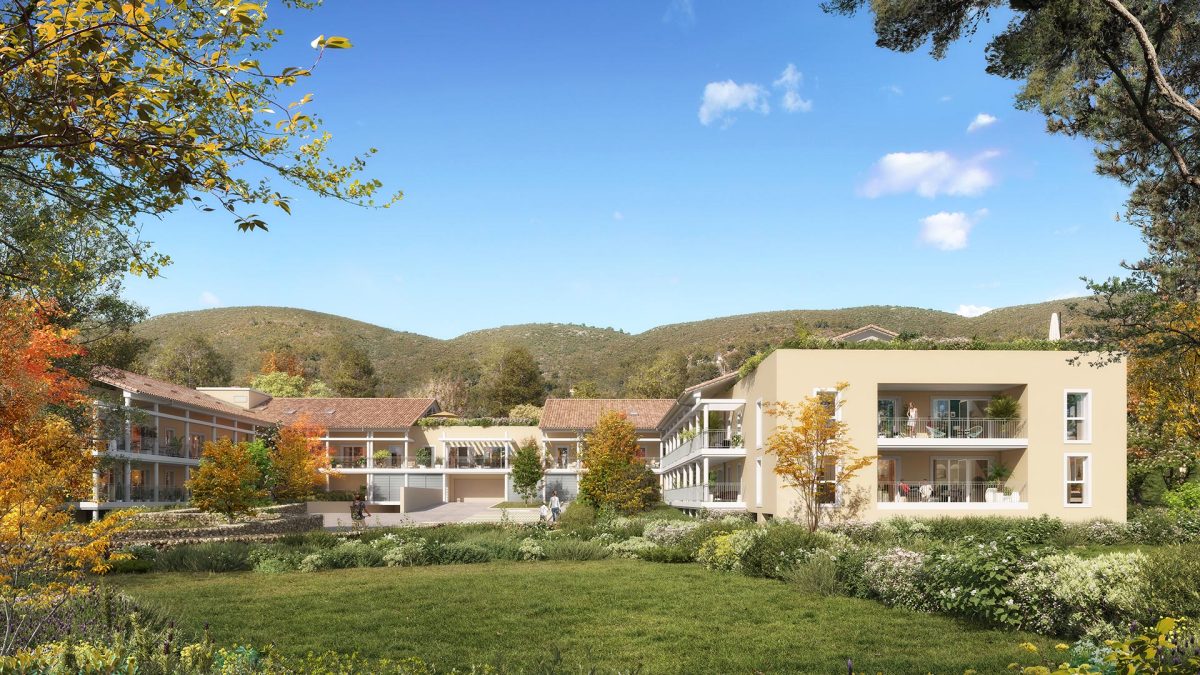 Le domaine de la Fée - programme immobilier neuf Draguignan (83) - Jeanbrun, PTZ, Prix standard, LMNP, Patrimonial