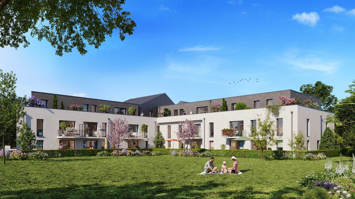 Les Chrysalides - programme immobilier neuf Pont-de-Metz (80) - LLI, Jeanbrun, LMNP, Patrimonial, PTZ, Prix standard