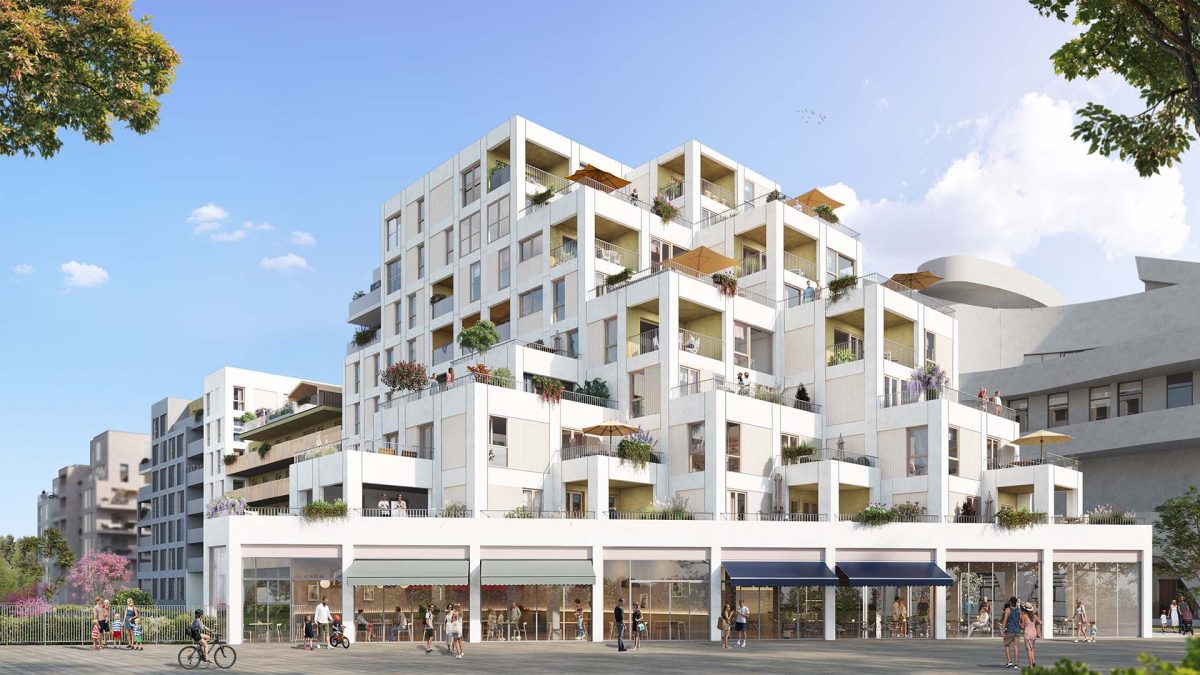 Magasins Généraux - Côté Canal - programme immobilier neuf Reims (51) - Jeanbrun, Prix standard, LMNP, Patrimonial, PTZ