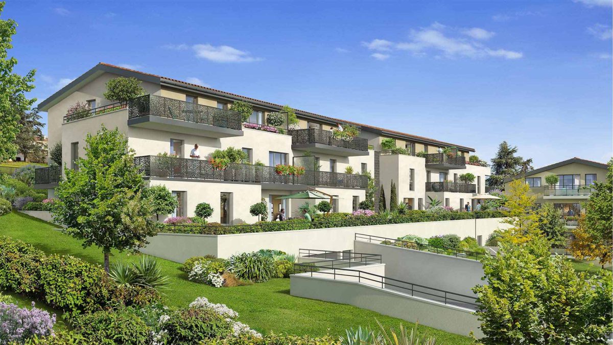 Les Terrasses de l’Ouest - programme immobilier neuf Lentilly (69) - Jeanbrun, LMNP, Patrimonial, Prix standard, PTZ, LLI