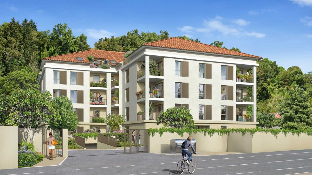 La Bastide - programme immobilier neuf Bourgoin-Jallieu (38) - LLI, Jeanbrun, Patrimonial, PTZ, Prix standard