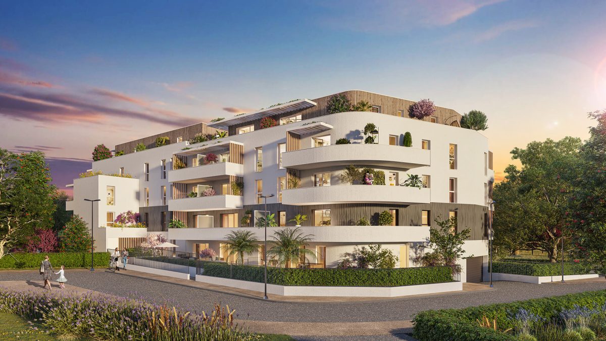 Villès-Marine - programme immobilier neuf Saint-Nazaire (44) - LLI, Jeanbrun, LMNP, Patrimonial, Prix standard