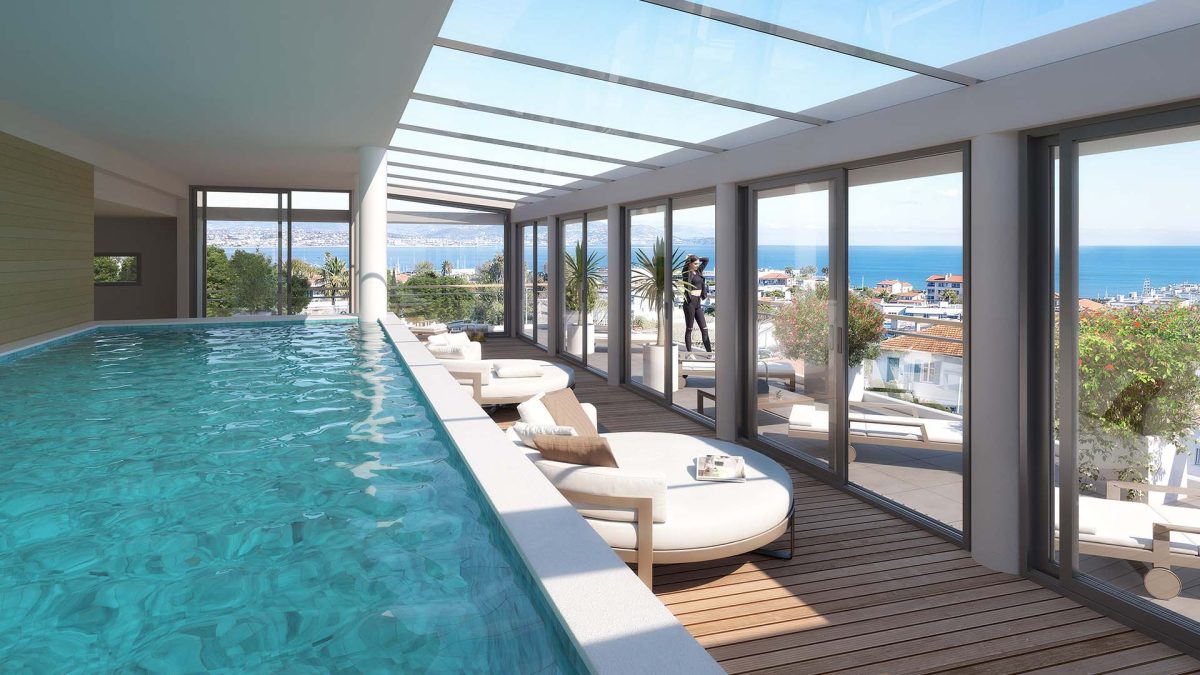 Nouvelle Vague - programme immobilier neuf Antibes (06) - LLI, Jeanbrun, Prix standard, LMNP, Patrimonial