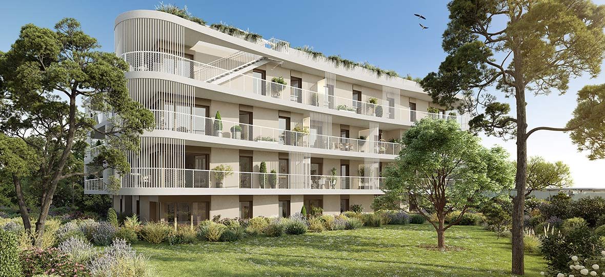 VAUBAN LITTORAL - programme immobilier neuf ANTIBES (06) - TVA Nominale - LMNP NON GERE