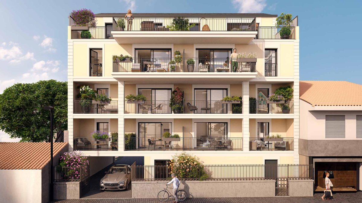 La Belle Epoque - programme immobilier neuf Challans (85) - LLI, Jeanbrun, LMNP, Patrimonial, PTZ, Prix standard