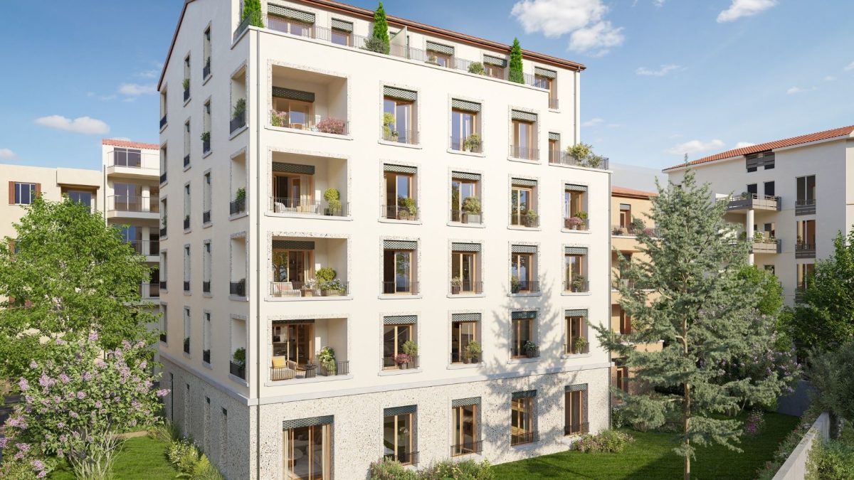 Nuances - programme immobilier neuf Lyon 03 (69) - LLI, Jeanbrun, Patrimonial, Prix standard, LMNP, PTZ