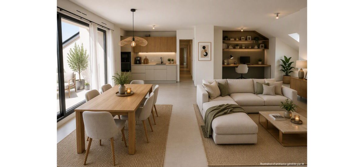 Les Confluences - programme immobilier neuf CHALONNES-SUR-LOIRE (49) - TVA Nominale - LMNP NON GERE
