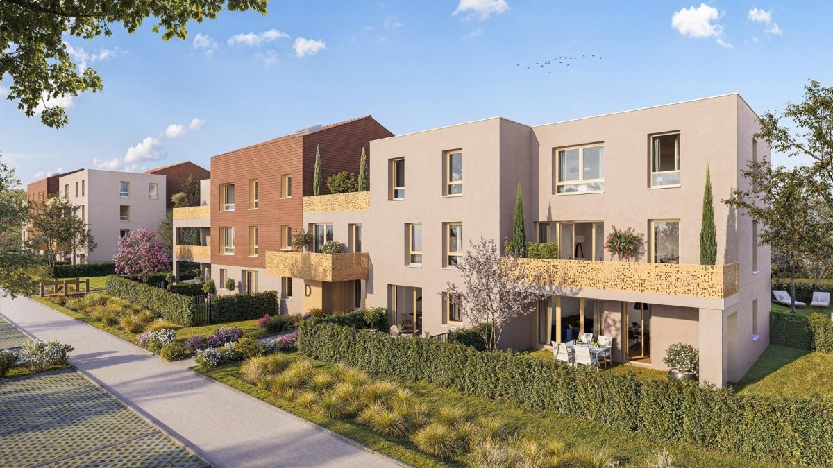 Auréa - programme immobilier neuf Genas (69) - LLI, Jeanbrun, LMNP, Patrimonial, Prix standard, PTZ