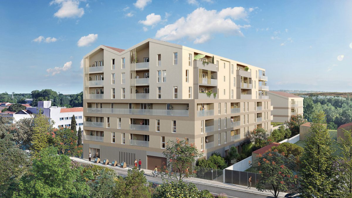 LE PATIO DU MIDI - programme immobilier neuf BÉZIERS (34) - JEANBRUN, LLI