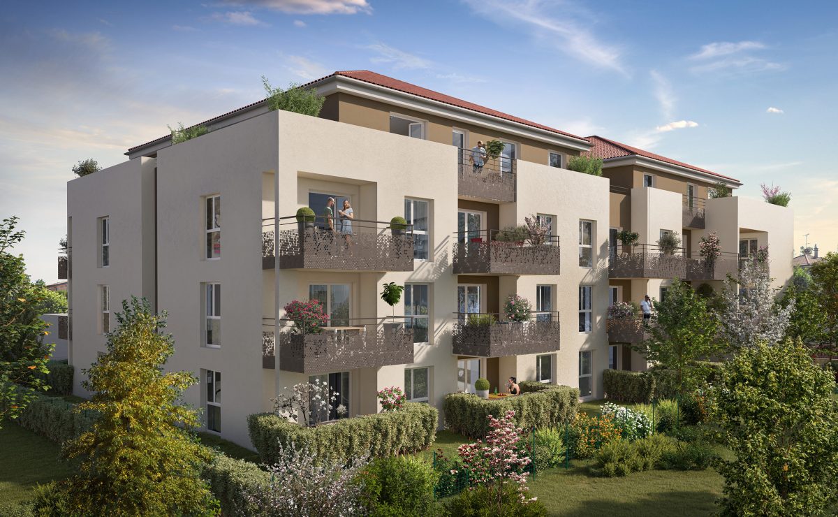 RIVE GAUCHE 2 - programme immobilier neuf JASSANS RIOTTIER (01) - JEANBRUN