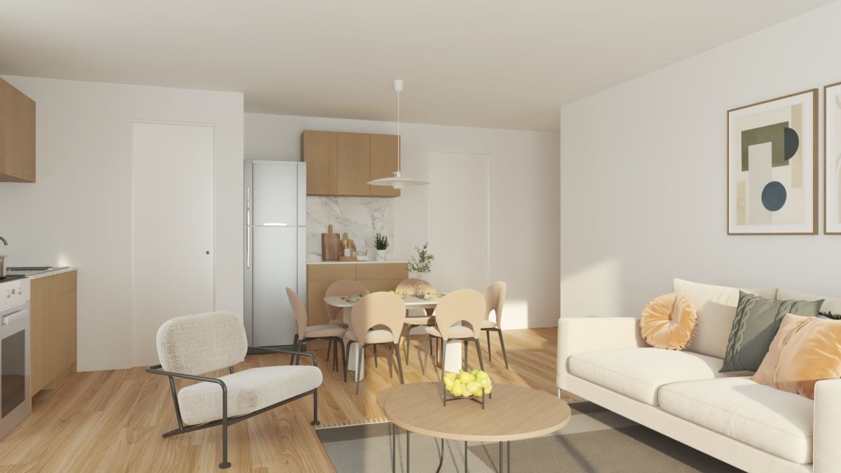 Fleur d'Ô - programme immobilier neuf Guérande (44) - LLI, Jeanbrun, Prix standard, Patrimonial, PTZ