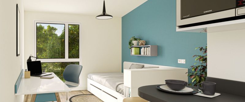 ALL SUITES STUDY VILLENAVE D'ORNON - PH 1- B1-B2 - vue 3