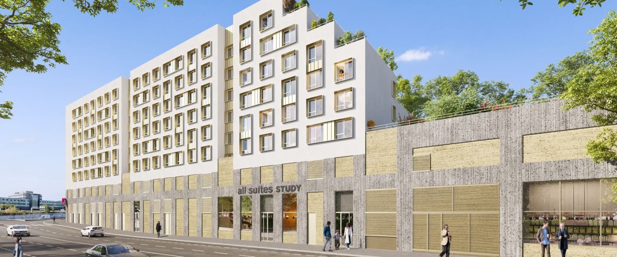 ALL SUITES STUDY COLOMBUS - programme immobilier neuf COLOMBES (92) - Loueur Meublé