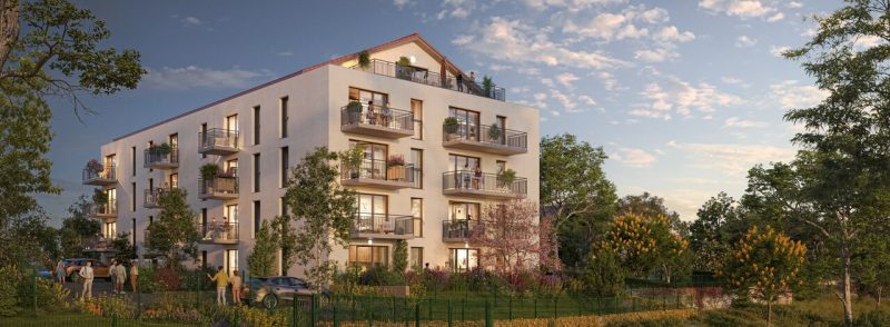 LE DOMAINE HAUT JARDIN - BAT C - vue 5