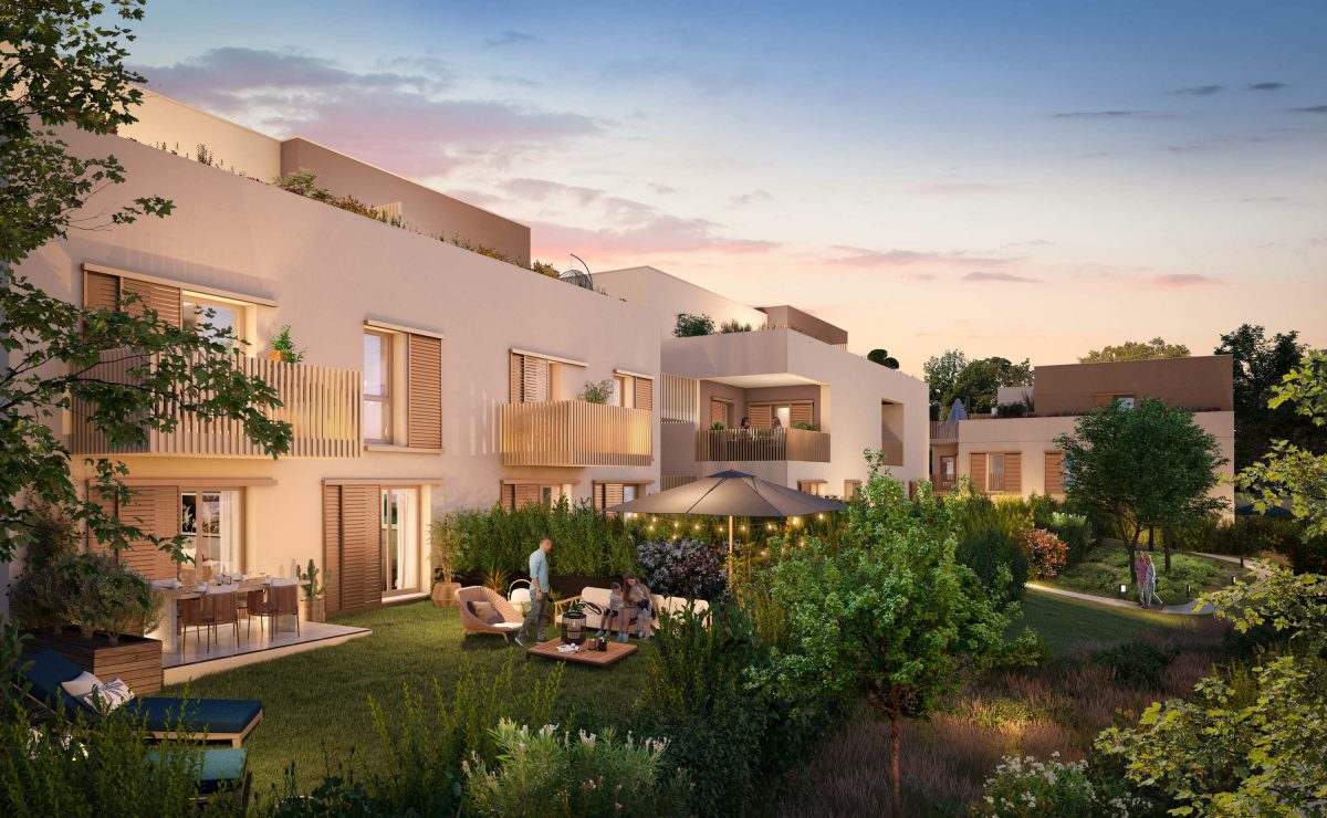 Les Jardins du Moulin - programme immobilier neuf Saint Romain Au Mont D'or (69) - LLI