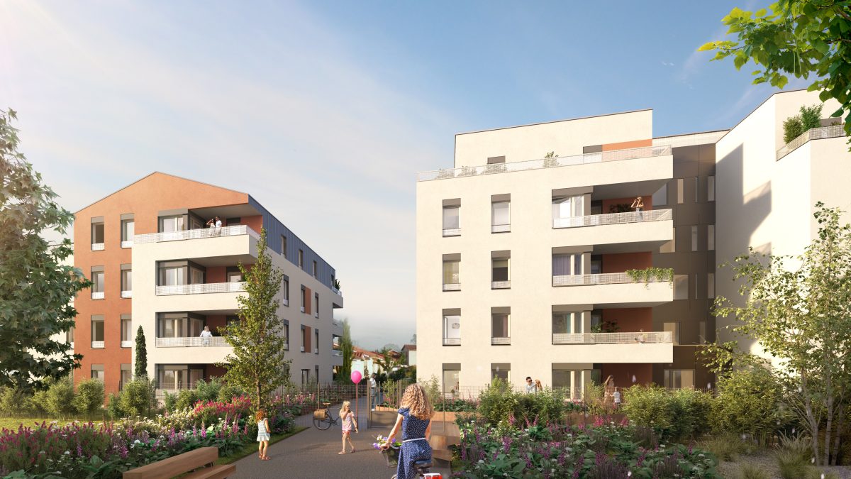 Le Matisse - programme immobilier neuf Corbas (69) - LLI