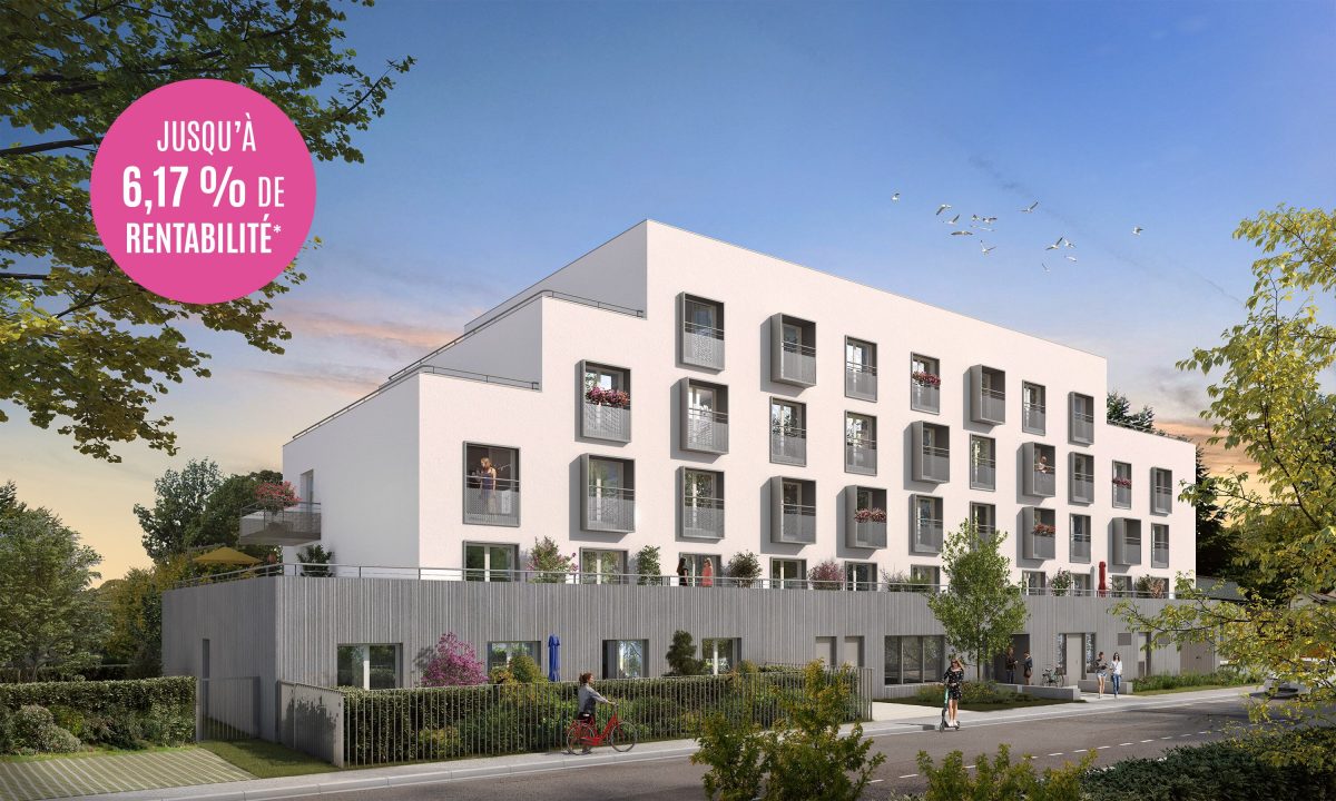 Verdéa - programme immobilier neuf Joue Les Tours (37) - LMNP