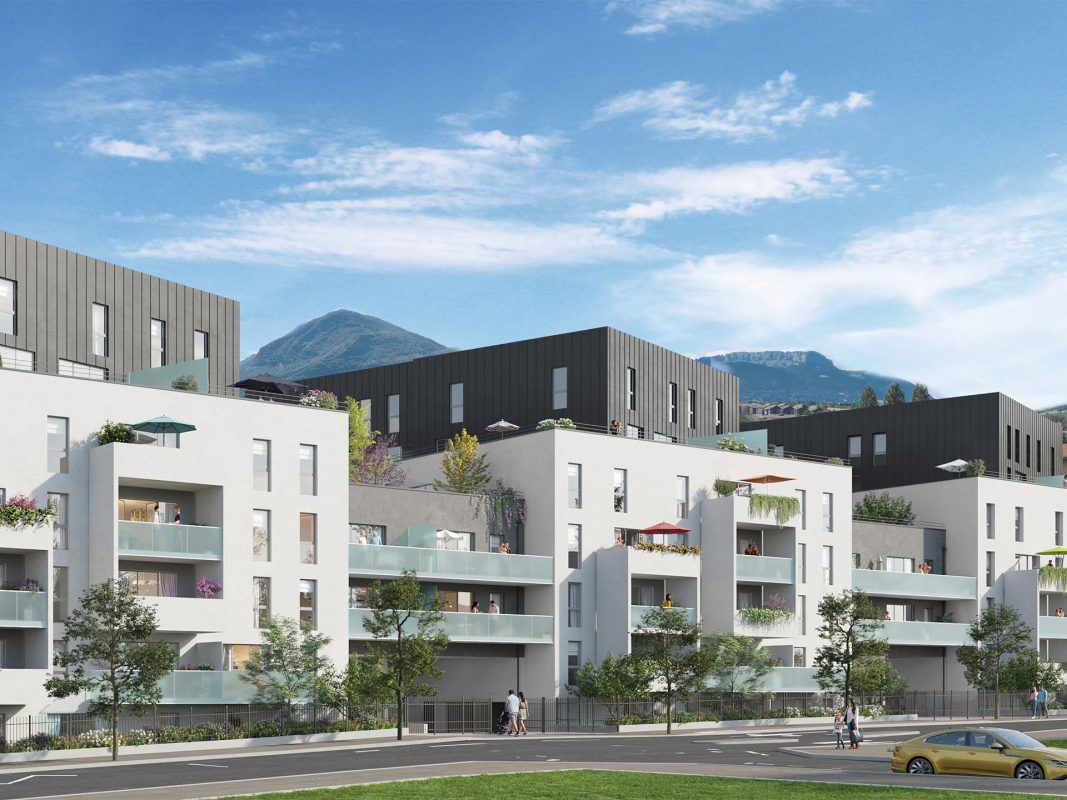 Jardins sur le Lac - programme immobilier neuf Thonon Les Bains (74) - LLI