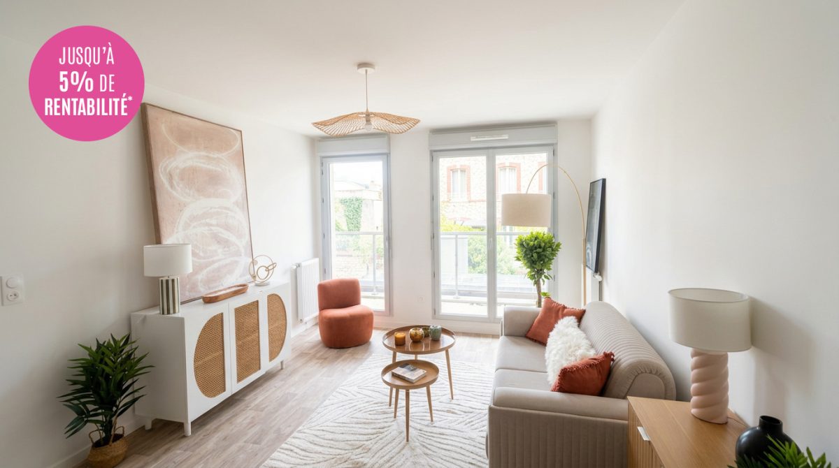 Le Camélinat - programme immobilier neuf Mantes La Ville (78) - Dispositif Jeanbrun