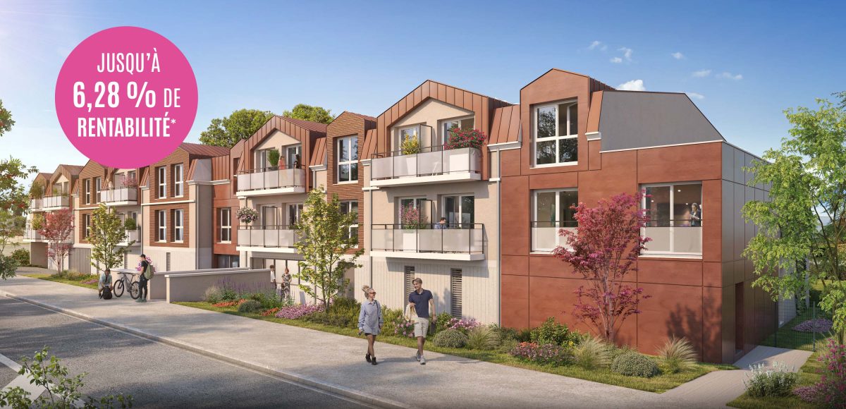 EVOLIA - programme immobilier neuf Saint Jean De La Ruelle (45) - LMNP