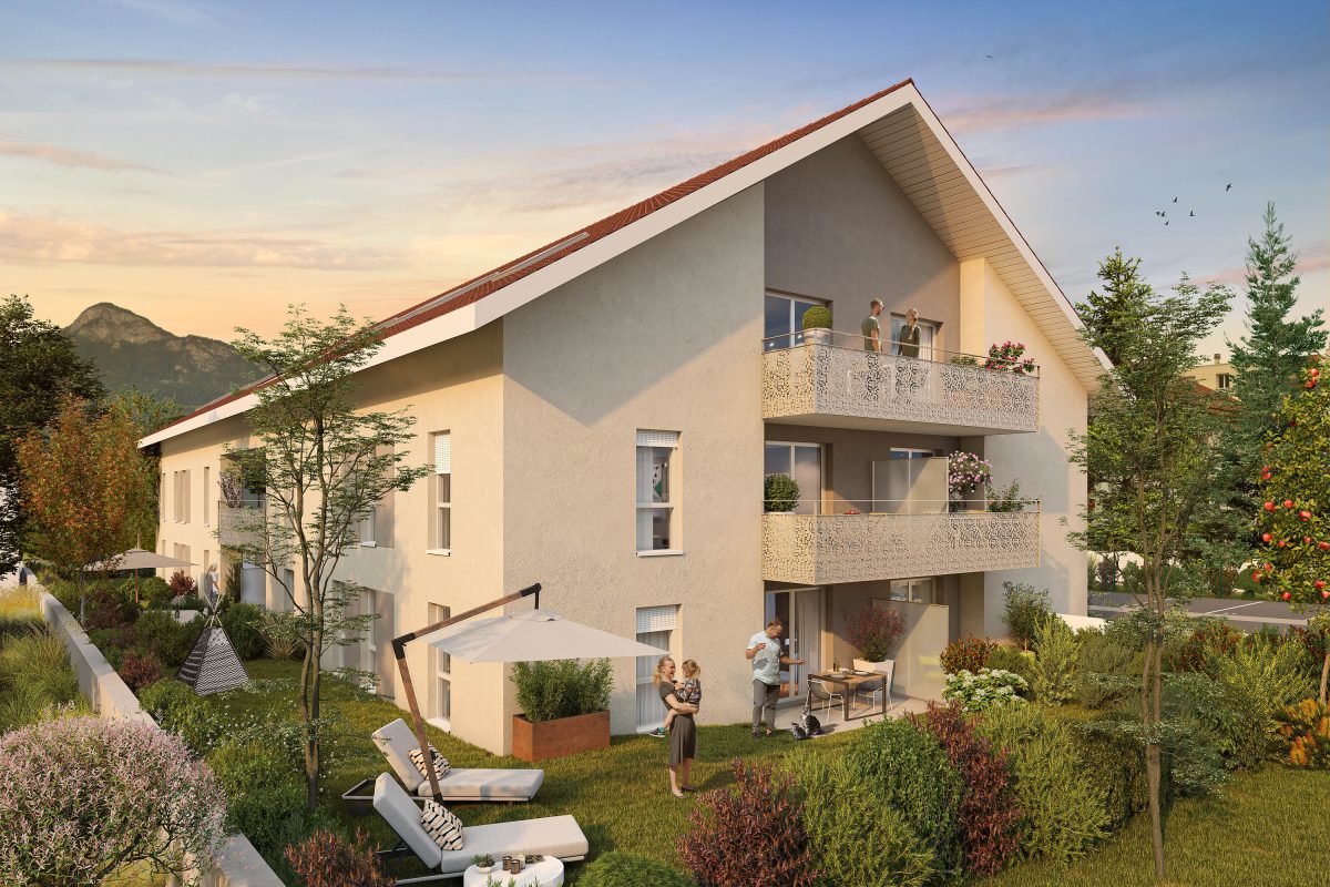 L'Ombelle - programme immobilier neuf Marnaz (74) - LLI