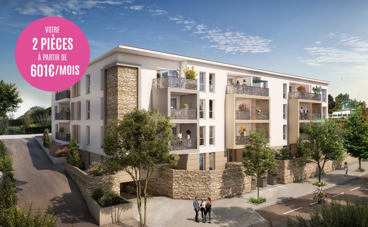 Les Terrasses du Dragon - programme immobilier neuf Draguignan (83)