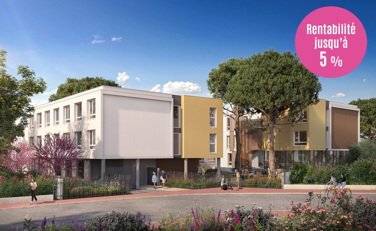 Umami - programme immobilier neuf Montpellier (34) - LMNP