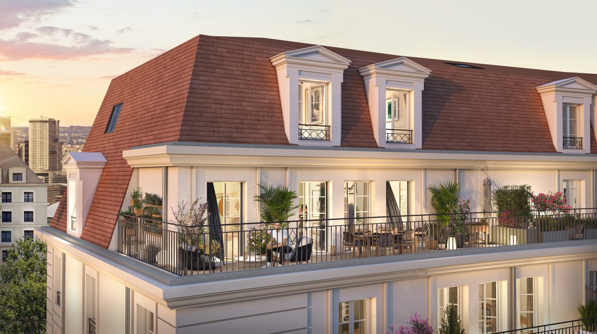 Parc des Bergères - programme immobilier neuf Puteaux (92)