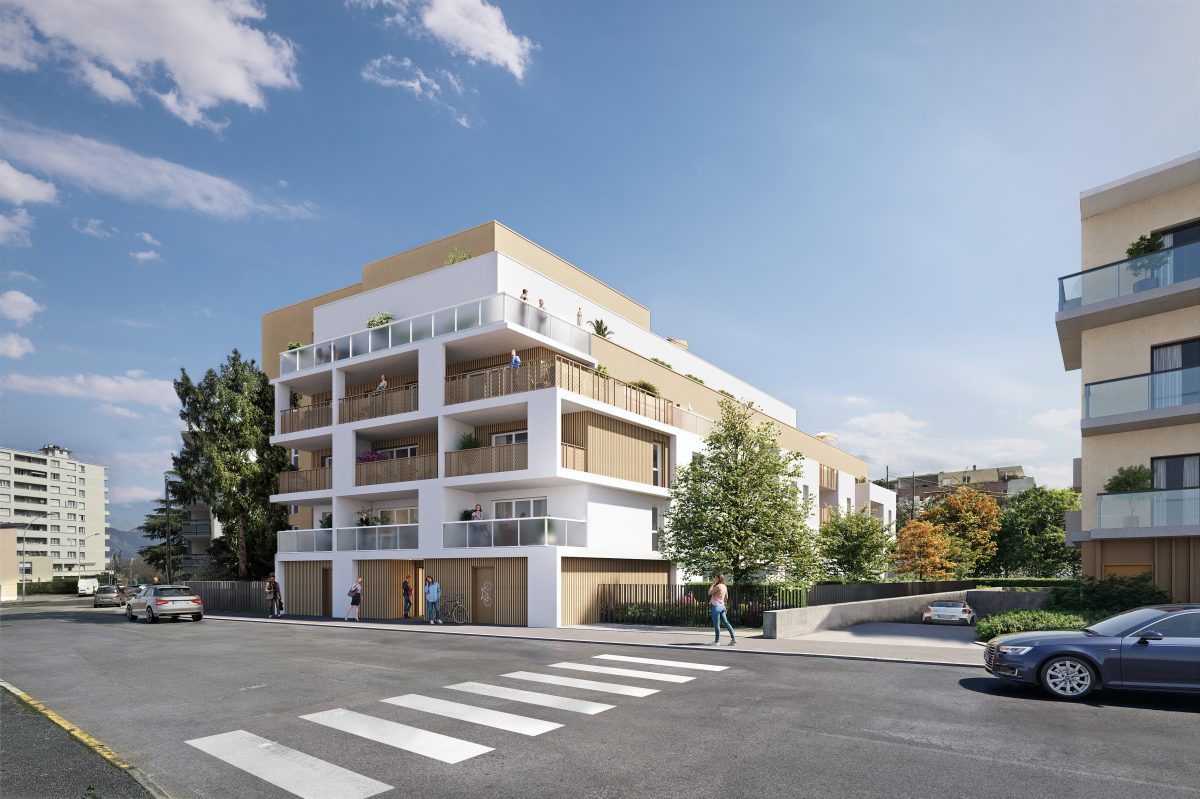 Côté Parcs - programme immobilier neuf Echirolles (38) - LLI