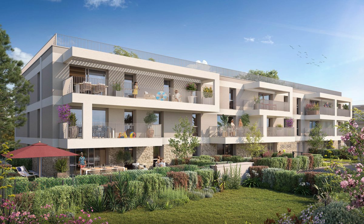 Sillage - programme immobilier neuf Larmor Plage (56)