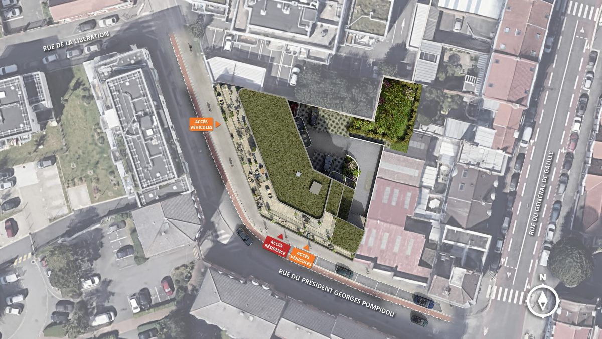CARRE MADELEINE - programme immobilier neuf LA MADELEINE (59) - Loi Jeanbrun, LMNP