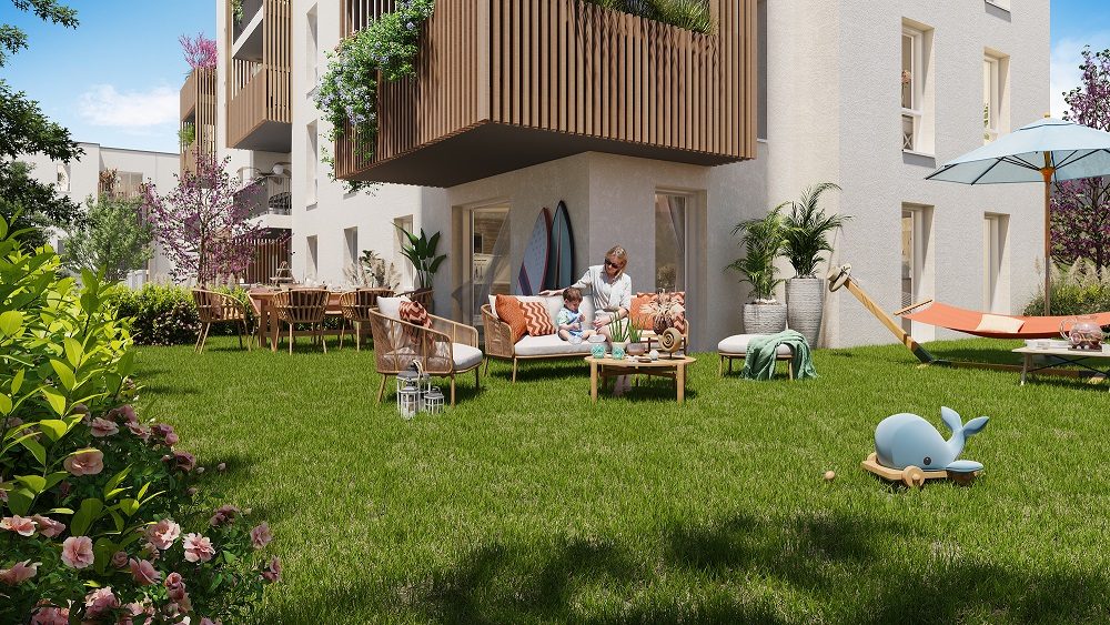 VERT BOCAGE - programme immobilier neuf DONVILLE LES BAINS (50) - Hors dispositif/LMNP non géré