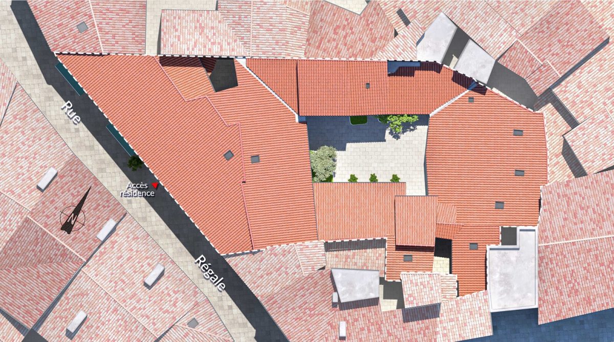 CARRE MITHRAS - programme immobilier neuf NIMES (30) - Malraux