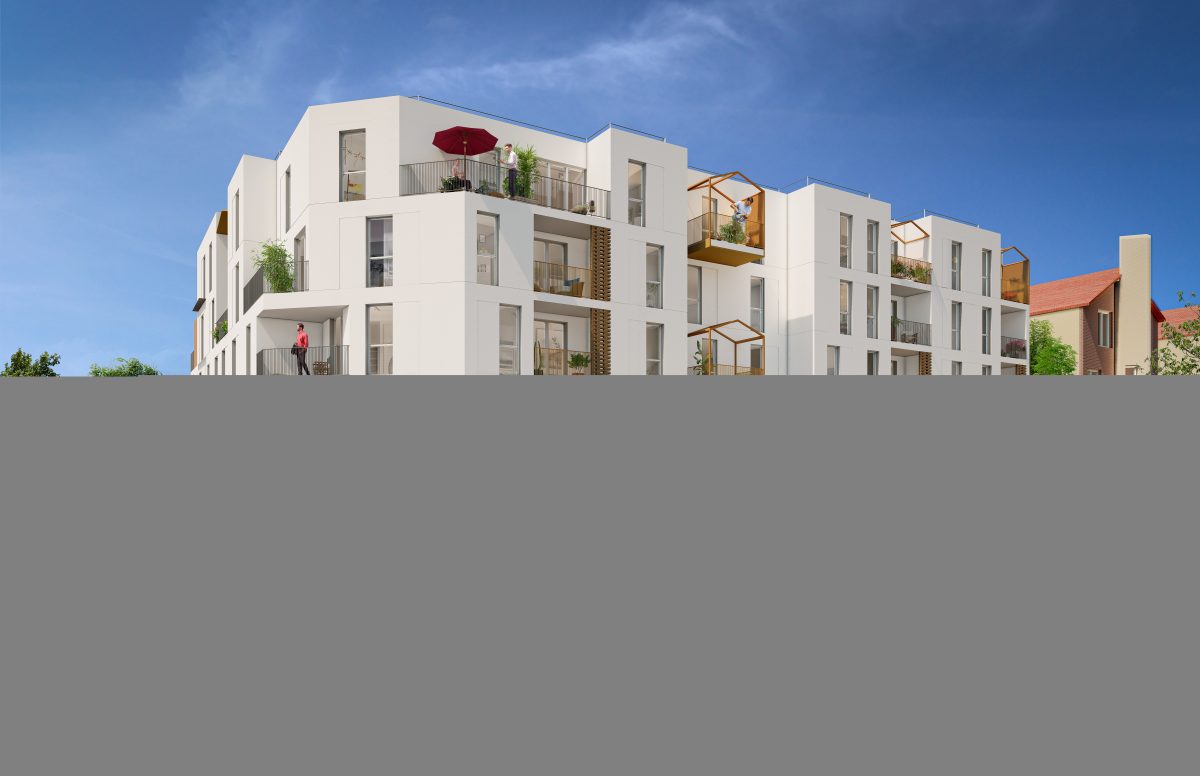 DESIGN - programme immobilier neuf EVRY (91) - Dispositif LLI