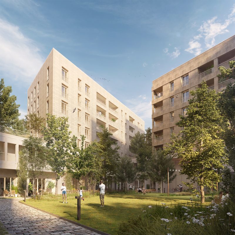 EFFERVESCENCE - LE CENTRAL - programme immobilier neuf PALAISEAU (91) - Dispositif LLI