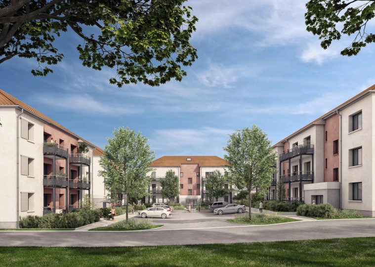 CASERNE LARGEAU - vue 3