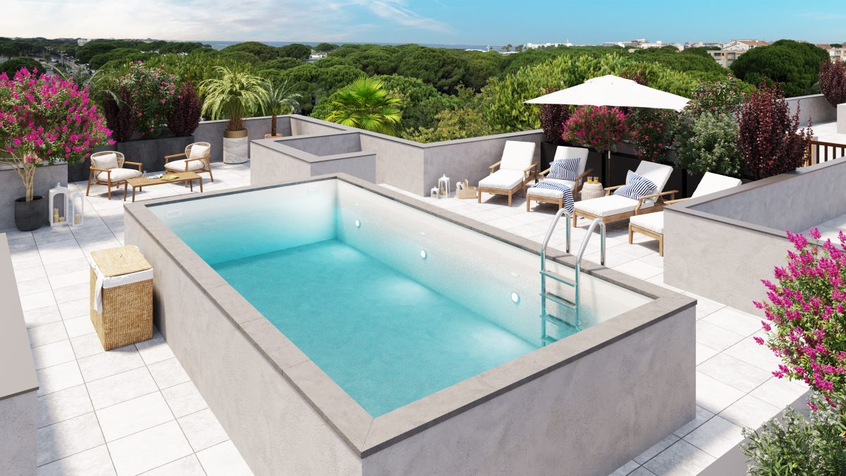 PATIO NEMA - programme immobilier neuf LE GRAU DU ROI (30) - Hors dispositif/LMNP non géré