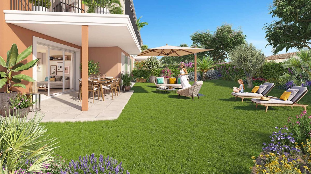 ENSOLEILLA - DOMAINE PRIVE - programme immobilier neuf COGOLIN (83) - Hors dispositif/LMNP non géré