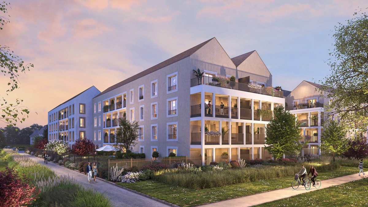 La ferme de Chessy - programme immobilier neuf CHESSY (77) - Loi Pinel